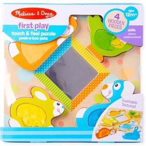 Melissa and Doug first play touch and feel puzzle